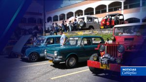 En Guarne se realizó exhibición de autos clásicos y antiguos