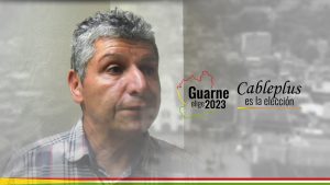 Ubaldo Castrillón, gerente de la campaña de Grisales, hablo ante las cámaras de Cable Plus