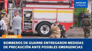 Bomberos de Guarne entregaron medidas de precaución ante posibles emergencias