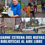 Guarne Estrena Dos Nuevas Bibliotecas al Aire Libre