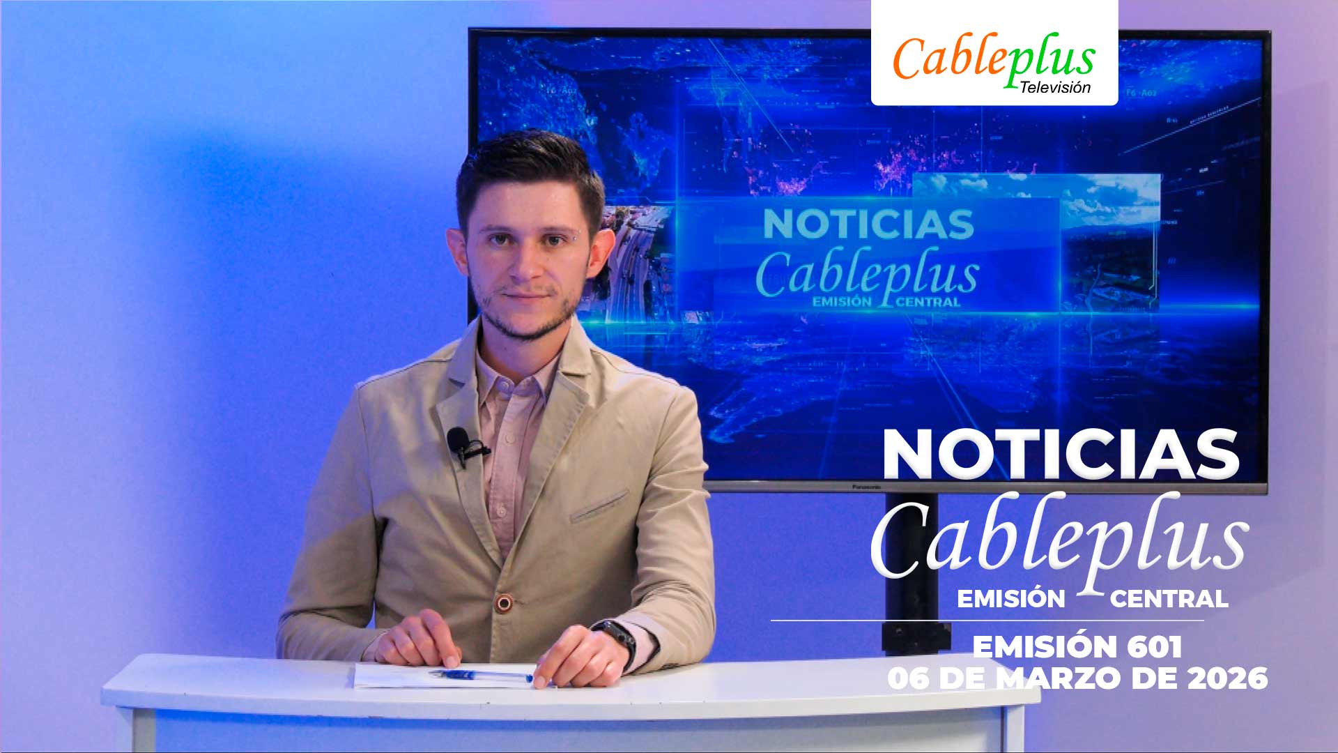  NOTICIAS CABLEPLUS Emision 06 03 2026