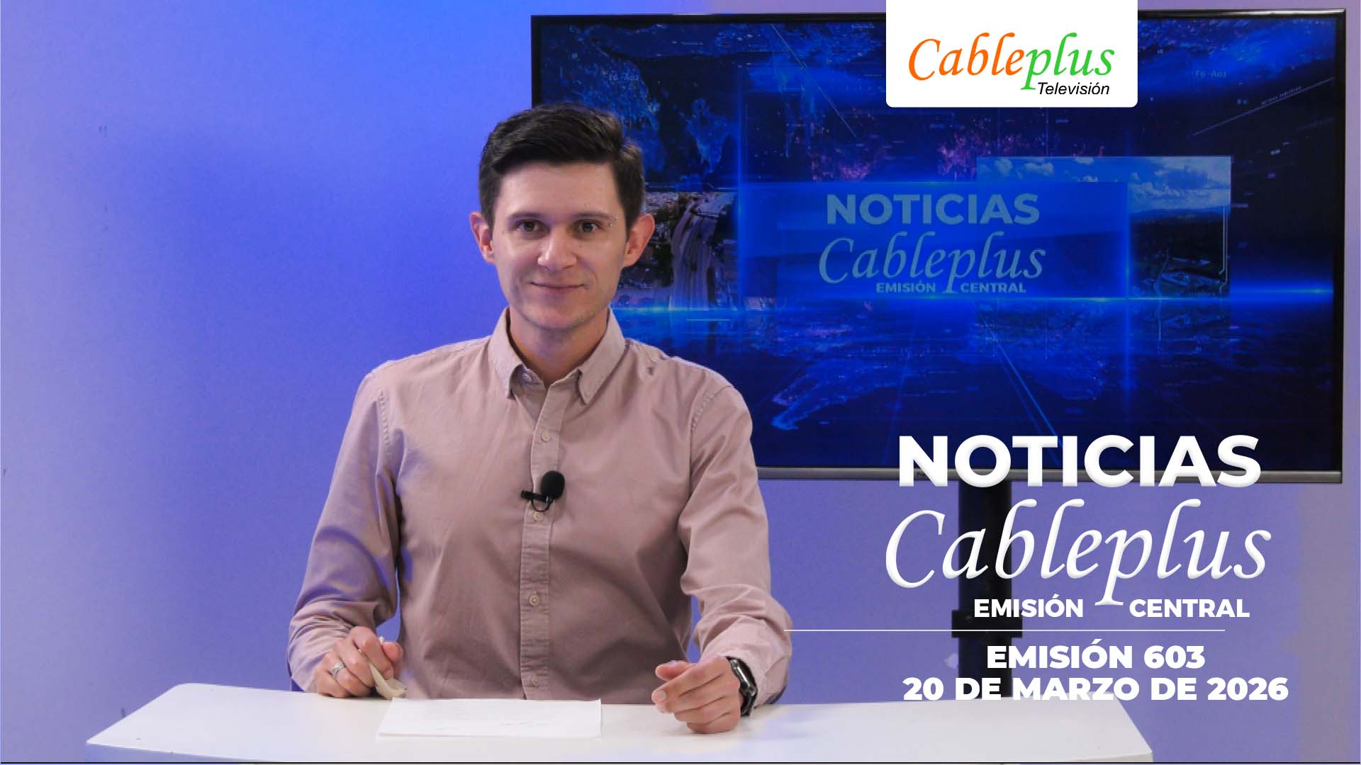 NOTICIAS CABLEPLUS Emision 20 03 2026